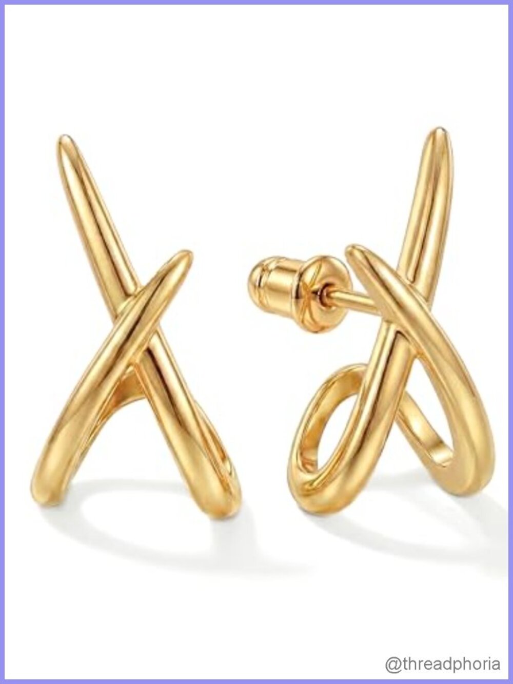 14K Gold Stud Earrings Hypoallergenic Pave Dainty Minimalist Women